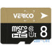 Карта пам'яті Verico microSDHC/SDXC Class 10 UHS-I 8 Gb — інтернет магазин All-Ok. фото 1