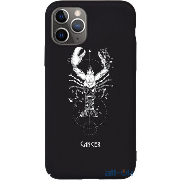 Чохол-накладка TOTO Full PC Print Case Apple iPhone 11 #169_Cancer Black