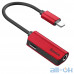 Кабель-перехідник Baseus L32 Apple Lightning to 3.5 mm Red (CALL32-09) — інтернет магазин All-Ok. фото 2