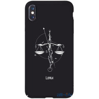 Чохол-накладка TOTO Full PC Print Case Apple iPhone XS Max #163_Libra Black