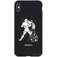 Чохол-накладка TOTO Full PC Print Case Apple iPhone XS Max #164_Aquarius Black