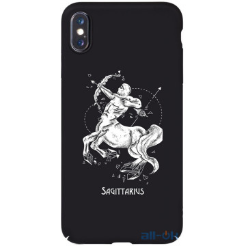 Чохол-накладка TOTO Full PC Print Case Apple iPhone XS Max #171_Sagittarius Black