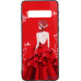Чохол-накладка TOTO Glass Fashionable Case Samsung Galaxy S10 Red Dress Girl — інтернет магазин All-Ok. фото 1