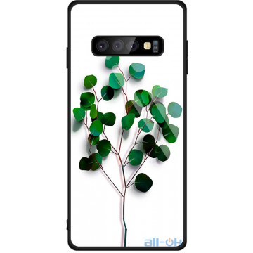 Чохол-накладка TOTO Glass Fashionable Case Samsung Galaxy S10 Plus Tree of Life White