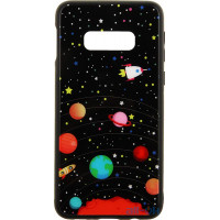 Чохол-накладка TOTO Glass Fashionable Case Samsung Galaxy S10e Star Space