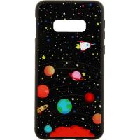 Чохол-накладка TOTO Glass Fashionable Case Samsung Galaxy S10e Star Space