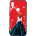 Чохол-накладка TOTO Glass Fashionable Case Xiaomi Redmi 7 Green Dress Girl — інтернет магазин All-Ok. фото 1