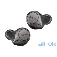 Навушники TWS ("повністю бездротові") JABRA Elite 75t Titanium
