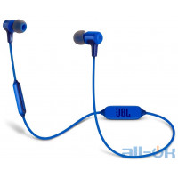 Навушники з мікрофоном JBL E25BT Blue JBLE25BTBLU