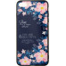 Чохол-накладка TOTO Glass Fashionable Case Apple iPhone 7 Plus/8 plus Flower on Blue — інтернет магазин All-Ok. фото 1