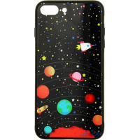 Чохол-накладка TOTO Glass Fashionable Case Apple iPhone 7 Plus/8 Plus Star Space