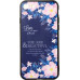 Чохол-накладка TOTO Glass Fashionable Case Apple iPhone 7/8 Flower on Blue — інтернет магазин All-Ok. фото 1