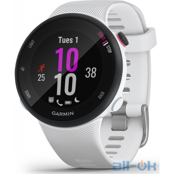 Спортивний годинник Garmin Forerunner 45s White (010-02156-00/10)