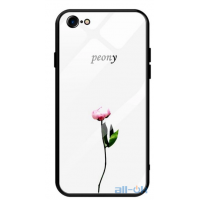 Чохол-накладка TOTO Glass Fashionable Case Apple iPhone 7/8 Peon on White