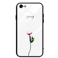 Чохол-накладка TOTO Glass Fashionable Case Apple iPhone 7/8 Peon on White