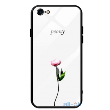 Чохол-накладка TOTO Glass Fashionable Case Apple iPhone 7/8 Peon on White