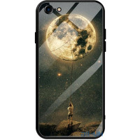 Чохол-накладка TOTO Glass Fashionable Case Apple iPhone 7/8 Star Space