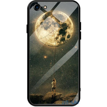 Чохол-накладка TOTO Glass Fashionable Case Apple iPhone 7/8 Star Space