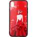 Чохол-накладка TOTO Glass Fashionable Case Apple iPhone XR Red Dress Girl — інтернет магазин All-Ok. фото 1