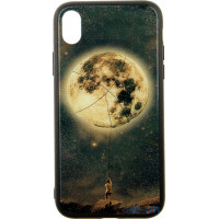 Чохол-накладка TOTO Glass Fashionable Case Apple iPhone XR Star Space