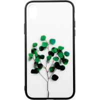 Чохол-накладка TOTO Glass Fashionable Case Apple iPhone XR Tree of Life White