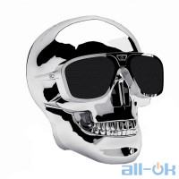 Портативна колонка Jarre AeroSkull XS Plus Chrome Silver