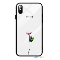 Чохол-накладка TOTO Glass Fashionable Case Apple iPhone XS Peon on White