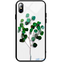 Чохол-накладка TOTO Glass Fashionable Case Apple iPhone XS Tree of Life White