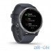 Смарт-годинник Garmin Venu Silver Stainless Steel Bezel w. Granite Blue and Silicone B. (010-02173-01) — інтернет магазин All-Ok. фото 3
