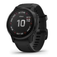 Спортивний годинник Garmin Fenix 6S Pro Black with Black Silicone Band (010-02159-13)