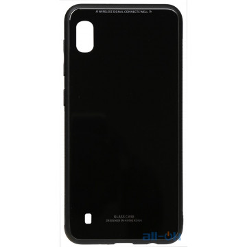 Чохол-накладка TOTO Gradient Glass Case Samsung Galaxy A10 Black