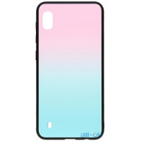Чохол-накладка TOTO Gradient Glass Case Samsung Galaxy A10 Turquoise