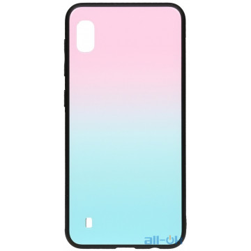 Чохол-накладка TOTO Gradient Glass Case Samsung Galaxy A10 Turquoise