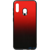 Чохол-накладка TOTO Gradient Glass Case Samsung Galaxy A20/A30 Red