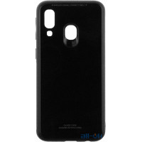 Чохол-накладка TOTO Gradient Glass Case Samsung Galaxy A40 Black
