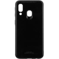 Чохол-накладка TOTO Gradient Glass Case Samsung Galaxy A40 Black