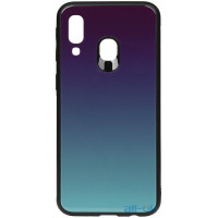 Чохол-накладка TOTO Gradient Glass Case Samsung Galaxy A40 Purple