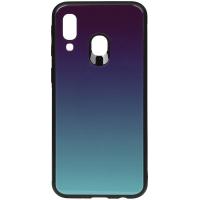 Чохол-накладка TOTO Gradient Glass Case Samsung Galaxy A40 Purple