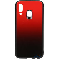 Чохол-накладка TOTO Gradient Glass Case Samsung Galaxy A40 Red