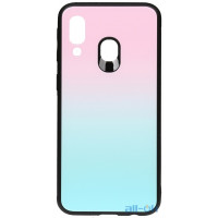 Чохол-накладка TOTO Gradient Glass Case Samsung Galaxy A40 Turquoise