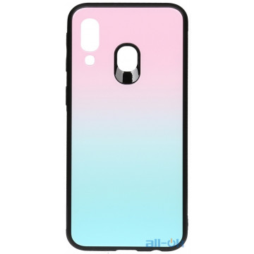 Чохол-накладка TOTO Gradient Glass Case Samsung Galaxy A40 Turquoise