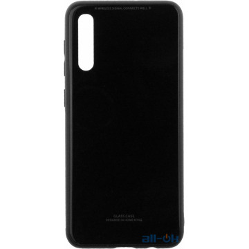 Чохол-накладка TOTO Gradient Glass Case Samsung Galaxy A50 Black