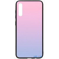 Чохол-накладка TOTO Gradient Glass Case Samsung Galaxy A70 Pink			