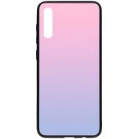 Чохол-накладка TOTO Gradient Glass Case Samsung Galaxy A70 Pink			