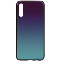 Чохол-накладка TOTO Gradient Glass Case Samsung Galaxy A70 Purple