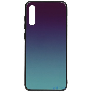 Чохол-накладка TOTO Gradient Glass Case Samsung Galaxy A70 Purple