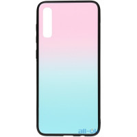 Чохол-накладка TOTO Gradient Glass Case Samsung Galaxy A70 Turquoise