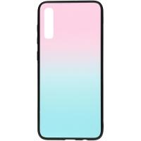Чохол-накладка TOTO Gradient Glass Case Samsung Galaxy A70 Turquoise
