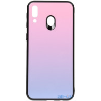 Чохол-накладка TOTO Gradient Glass Case Samsung Galaxy M20 Pink