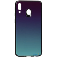 Чохол-накладка TOTO Gradient Glass Case Samsung Galaxy M20 Purple